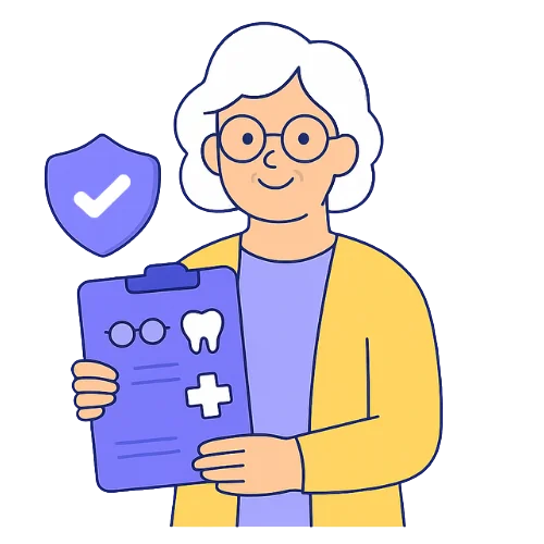 Femme senior présentant les avantages santé — pourquoi choisir une mutuelle senior ADS Assurance