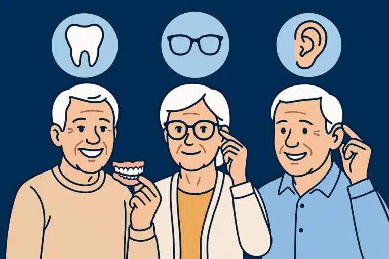Seniors : comprendre pourquoi les dépense dentaire optique audition sénior sont les soins les plus coûteux après 65 ans